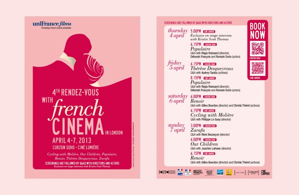 UNIFRANCE FILMS - Festival 'Rendez-vous with french cinema' Londres 2013