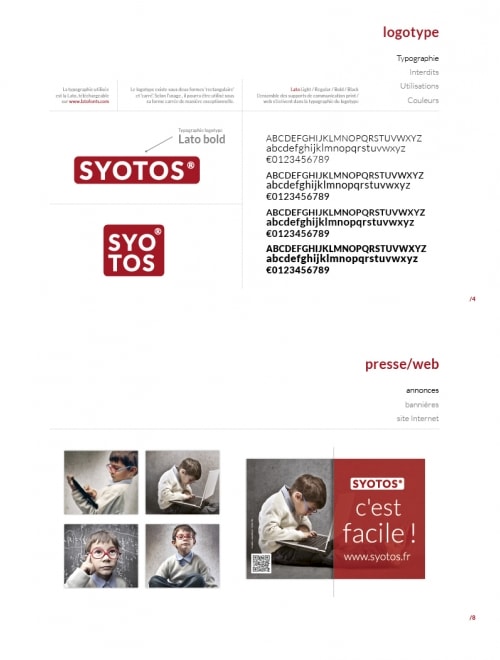 JUXTA - SYOTOS identité visuelle, annonces presse, site Internet...