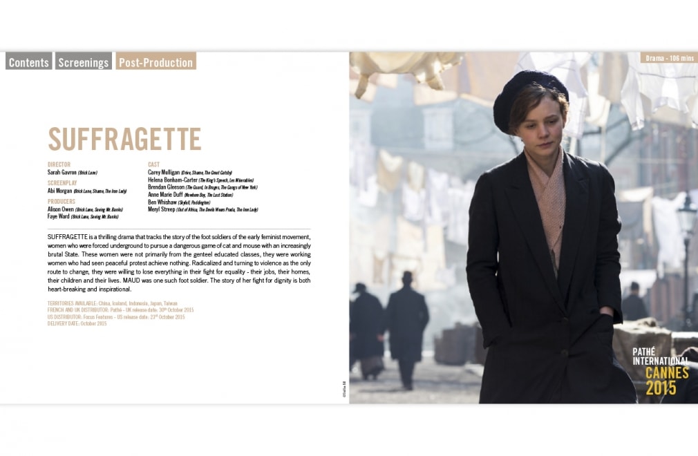 PATHÉ INTERNATIONAL - Festival Cannes 2015 : 4