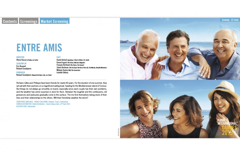 PATHÉ INTERNATIONAL - Festival Cannes 2015 : 8