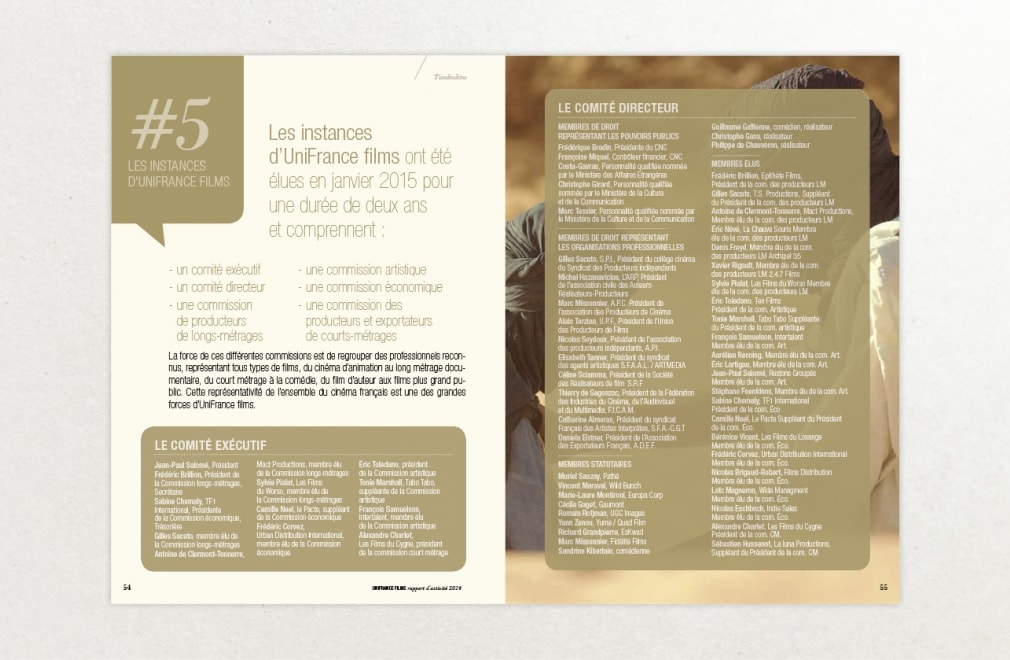 UNIFRANCE FILMS - Rapport d'activité 2014 : 10
