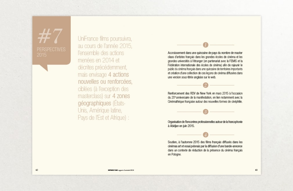 UNIFRANCE FILMS - Rapport d'activité 2014 : 12