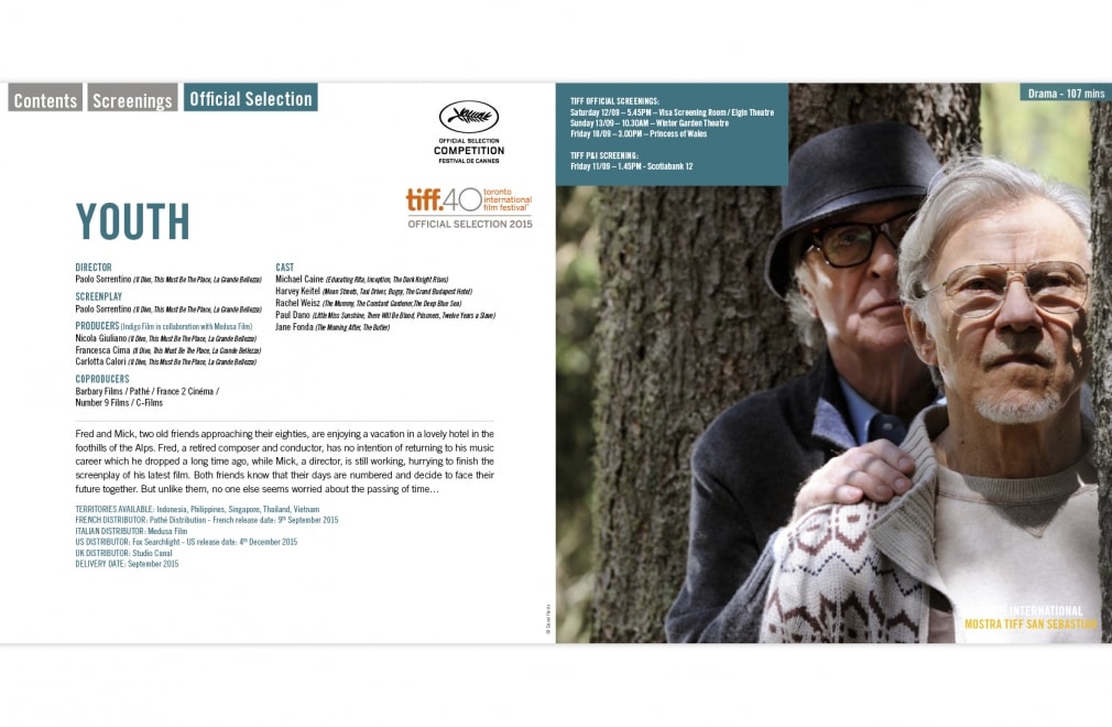 PATHÉ INTERNATIONAL - Festival Toronto 2015 : 3