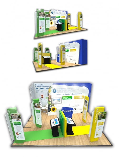 PUBLICIS ACTIV - COP 21 - Stand PEPSI CO