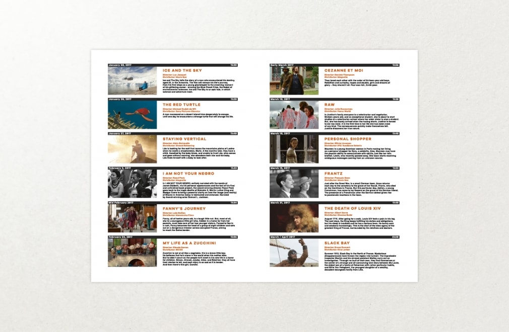 UNIFRANCE FILMS - ART HOUSE CONVERGENCE 2017 : 2