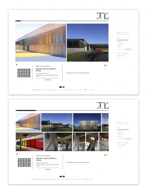 JMG GREMILLET ARCHITECTURE - Site Internet