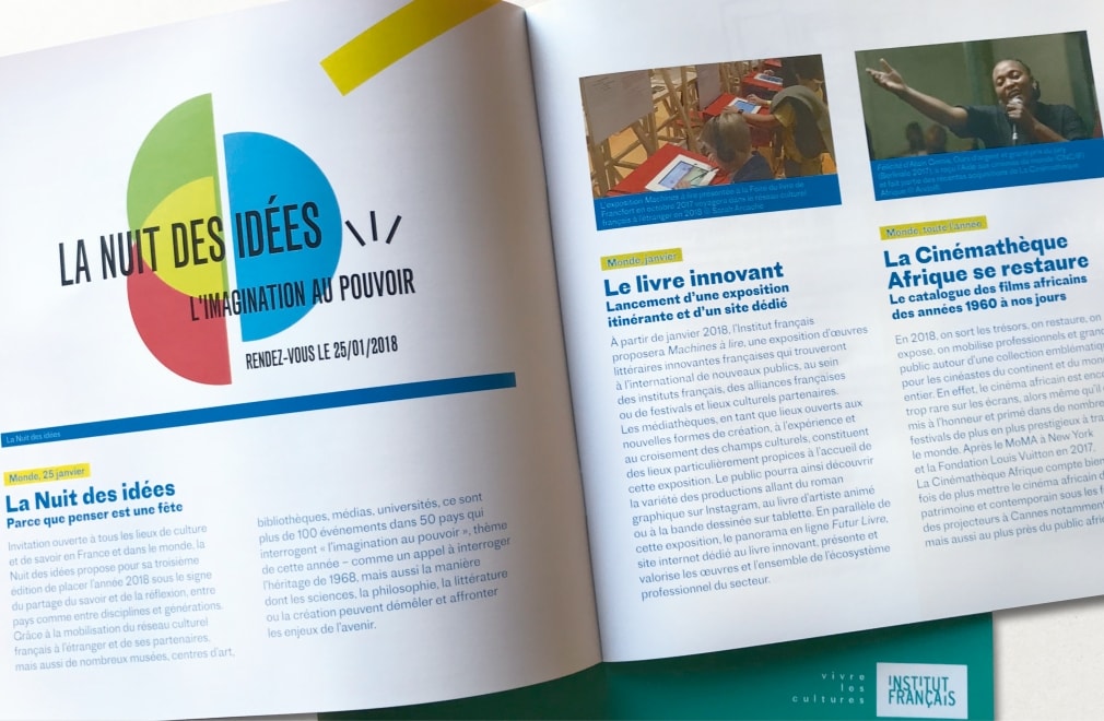 INSTITUT FRANCAIS - Dossier de presse 2018  : 1