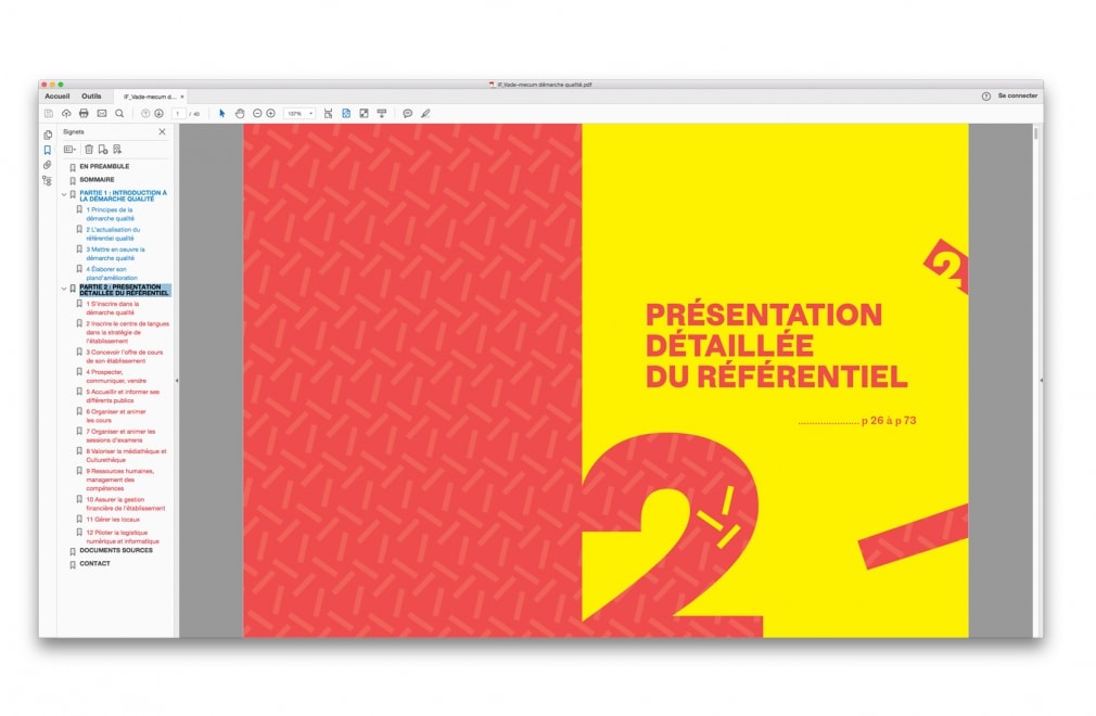 INSTITUT FRANCAIS - Vade-mecum démarche qualité : 7