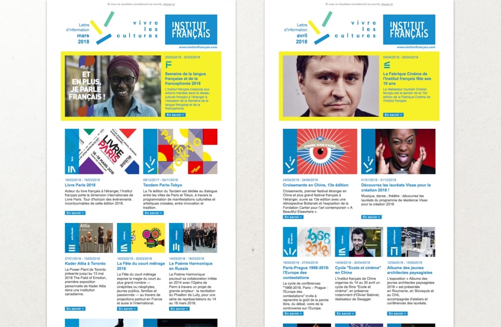 INSTITUT FRANCAIS - Newsletter refonte : 3