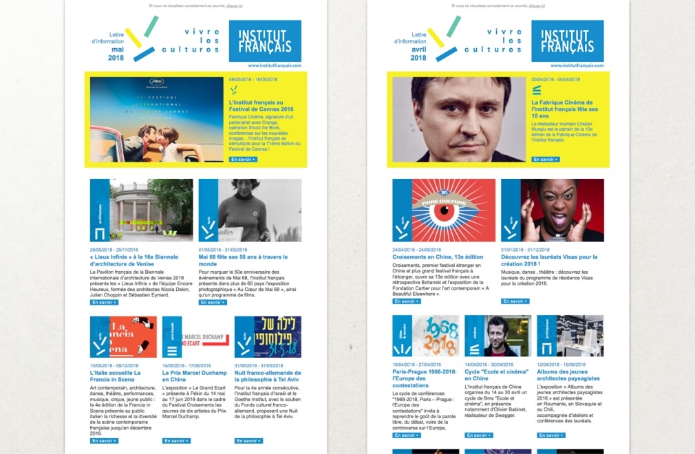 INSTITUT FRANCAIS - Newsletter refonte : 4