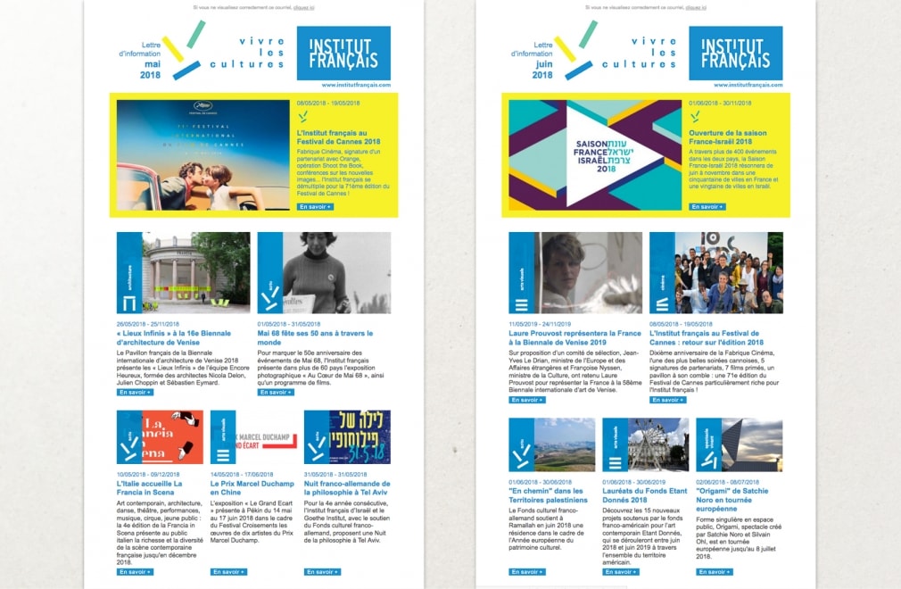 INSTITUT FRANCAIS - Newsletter refonte : 5