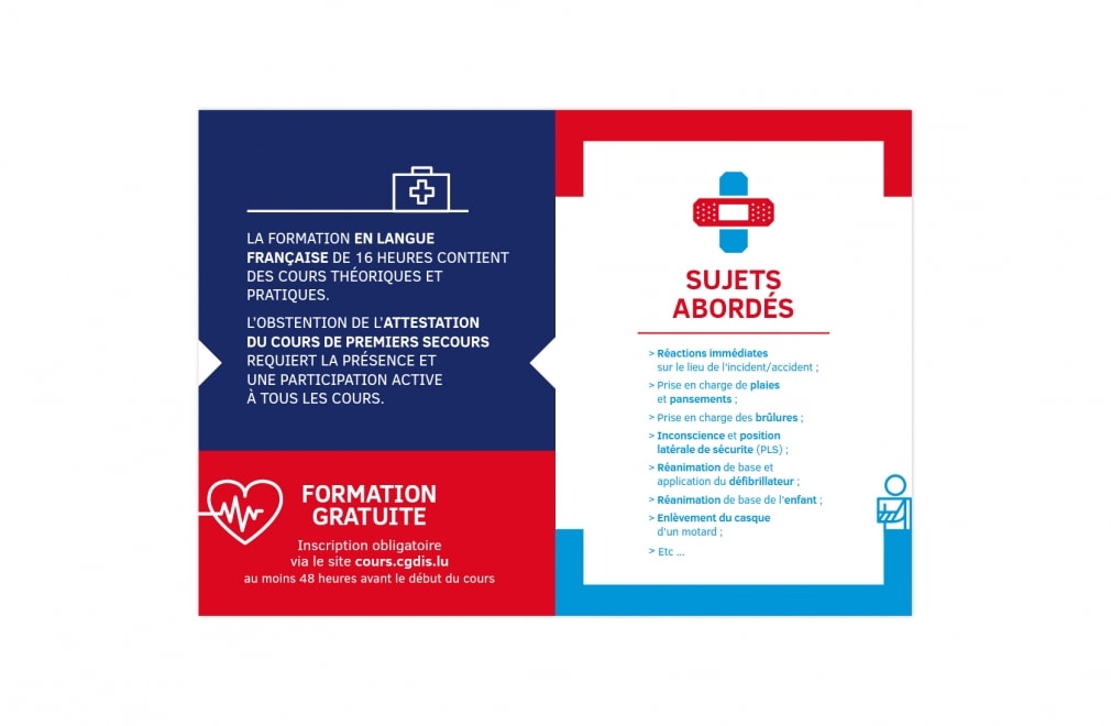 ACCENTAIGU  - Dépliant CGDIS - 1er SECOURS : 3