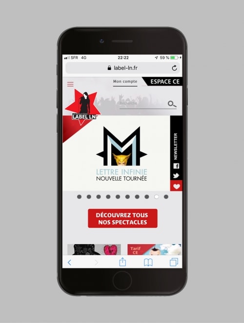 LABEL LN - Site Internet  : 4