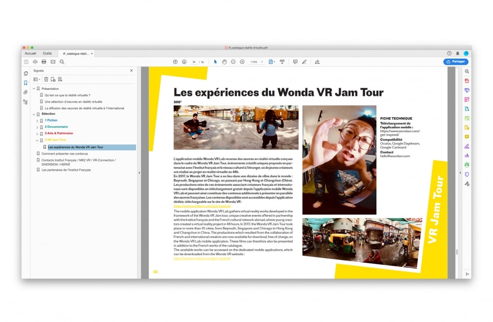 INSTITUT FRANCAIS - Catalogue 'Culture VR, la sélection' : 13