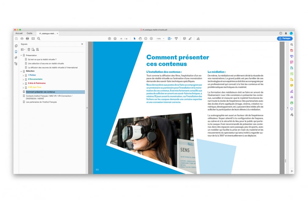 INSTITUT FRANCAIS - Catalogue 'Culture VR, la sélection' : 14