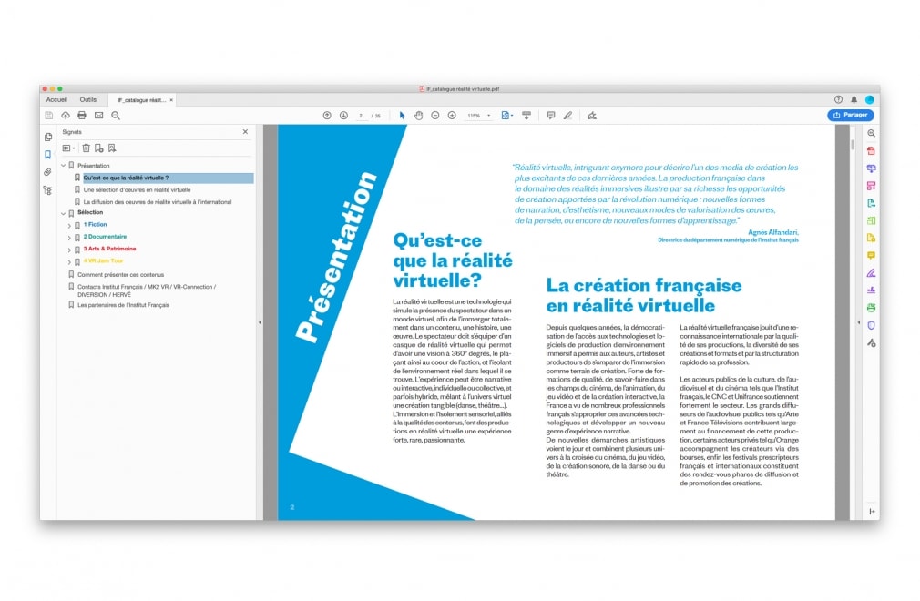 INSTITUT FRANCAIS - Catalogue 'Culture VR, la sélection' : 2