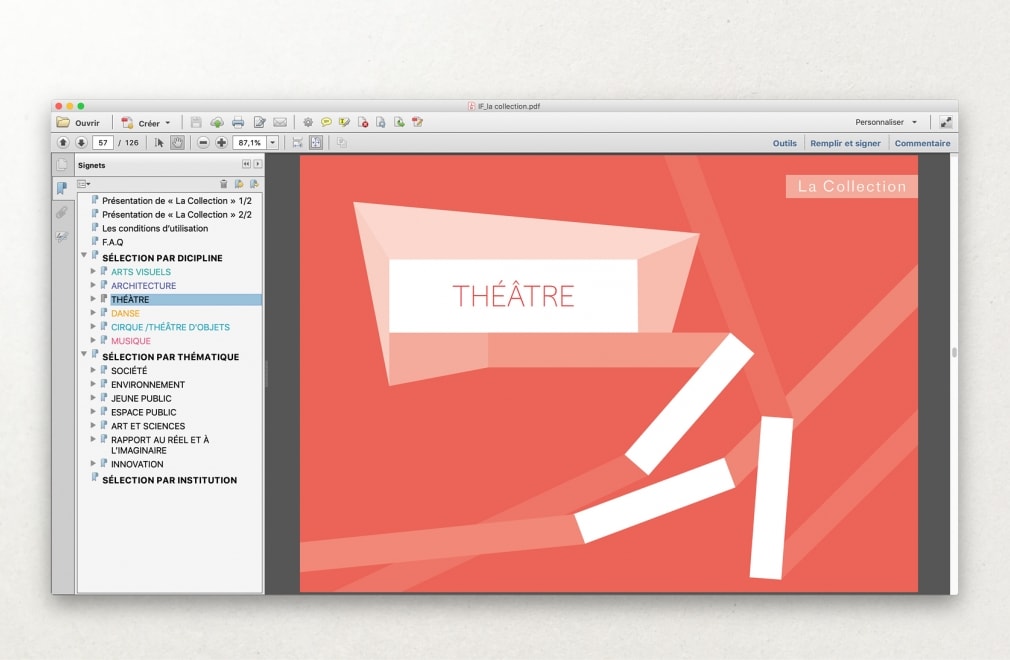 INSTITUT FRANCAIS - Catalogue LA COLLECTION : 10