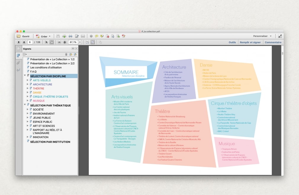 INSTITUT FRANCAIS - Catalogue LA COLLECTION : 4