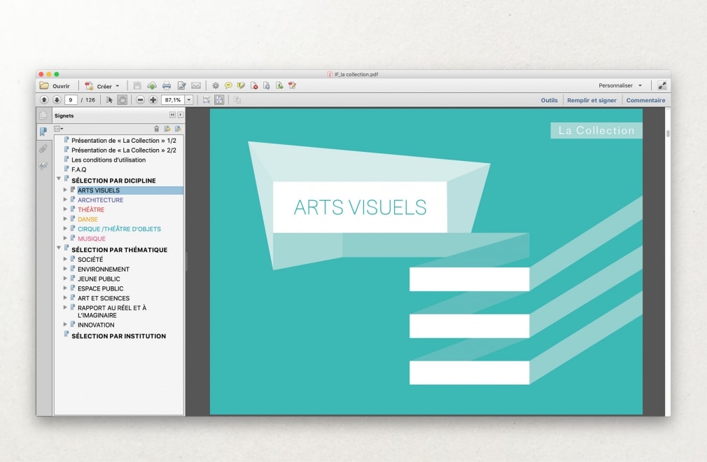 INSTITUT FRANCAIS - Catalogue LA COLLECTION : 5