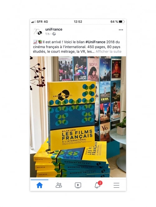 UNIFRANCE FILMS - Bilan 2018