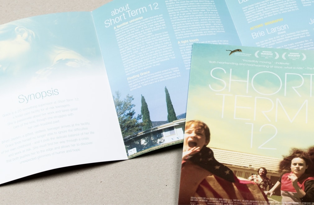 MEMENTO FILMS  - Dossier de presse 'SHORT TERM 12'