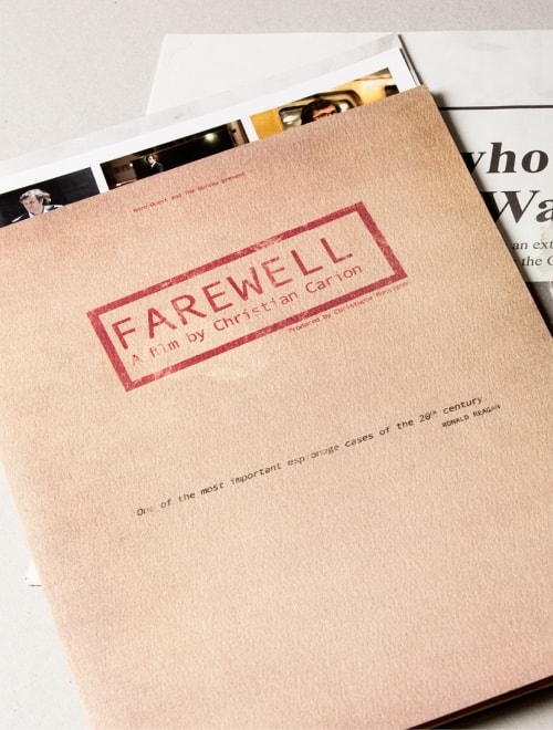 PATHÉ INTERNATIONAL - Dossiers de presse 'Farewell' fr/ang